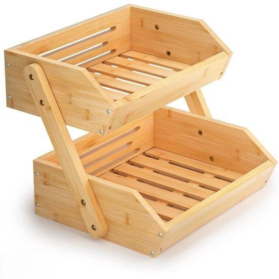 Ceruzo Fruit And Vegetable Rack Multi Layer Kitchen Storage Organizer For Fresh Produce.